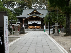 令和2年10月27日　布多天神社のお参りと、深大寺にある近藤勇五郎の「武徳」奉納額を見学してきました。