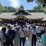 令和６年（2024年）７月２０日、近藤勇も楽しんだ、府中の大國魂神社「すもも祭り」に行ってきました。